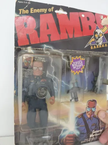 Coleção Rambo General Warhawk anos 80