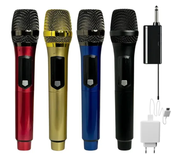 Kit Áudio Profissional microfone +Amplificador 