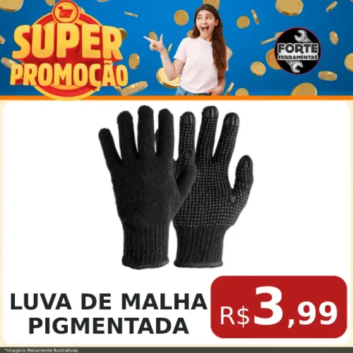 Luva De Malha Pigmentada