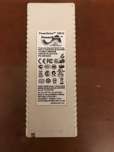 Injetor Poe Giga Powerdsine 3501g 
