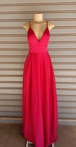Vestido de festa Rosa Pink