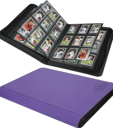 Fichario Binder toploader 288 cartas com ziper