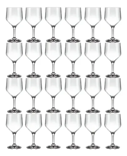 48 Taças de Agua 300ml ou outros linha Bistrot Nadir Figueiredo