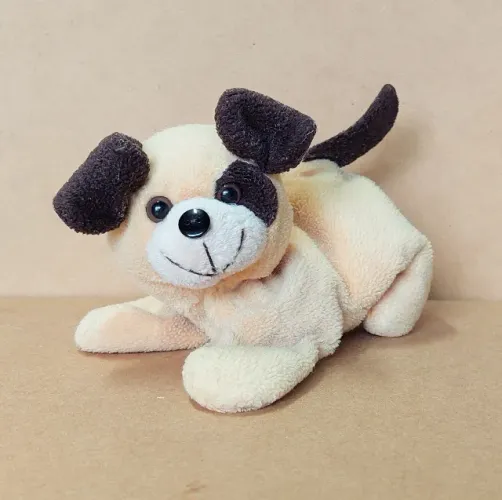 brinquedo - pelúcia cachorro areia Maritel (usado)
