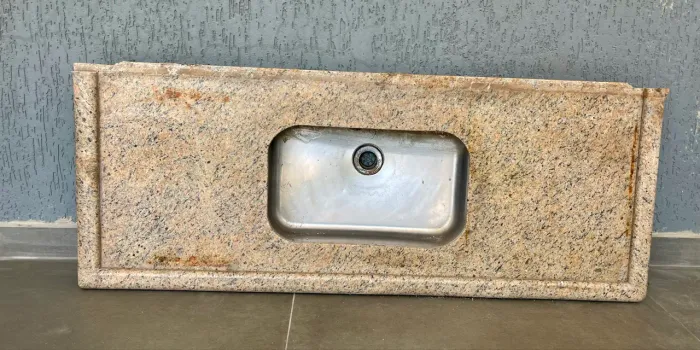 Pia de mármore para cozinha