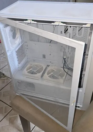Gabinete super frame magic com 9 fans com controladora 