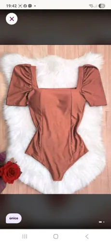 Body Manga Curta Elegante Novo shein