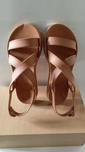 Sandália percata 39/40 comfort linda resistente 