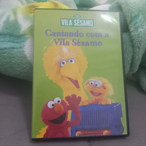 Dvd vila sesamo cantando com o vila sesamo ORIGINAL E RARO!