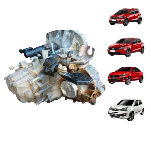 Caixa Câmbio Mobi Argo Cronos Uno 1.0 3cc 12v 2017 2018/