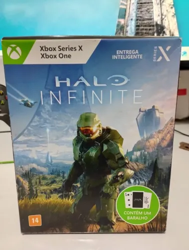Halo Infinity com baralho Xbox one/series x LACRADO