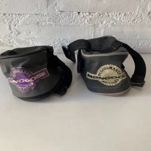 Ref.183 Duas bolsas de selim Mongoose retrô vintage antigas bike Anos 90 raridade oportuno