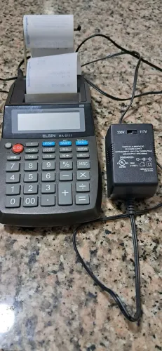 Calculadora Elgin MA-5111 com Fonte de Alimentação
