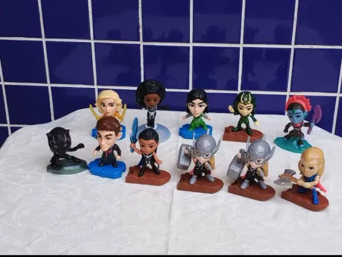 Bonecos Marvel - Coleção Completa