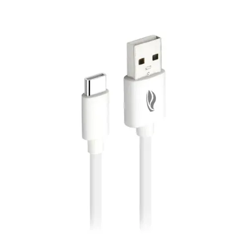 Cabo Cel C3Tech USB-C 2M 3A CB-C20WH - WZetta