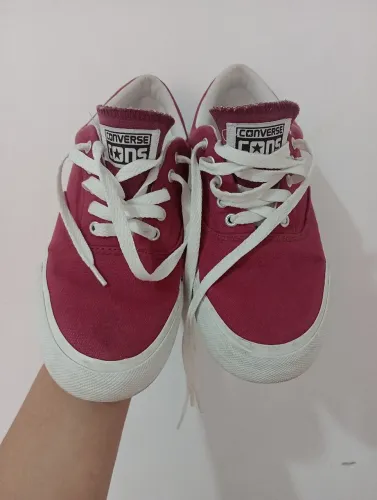 Tênis Converse All Star Vermelho vinho tamanho:37 usado em ótimo estado