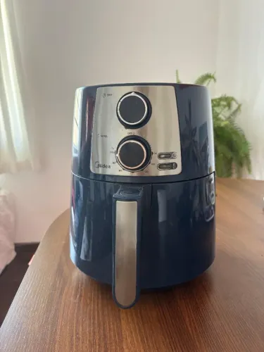 Fritadeira Air Fryer Midea 3,5 Litros Azul