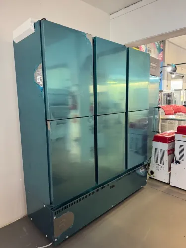 Mini camara fria refrimate 6 portas refrigerada barbada (alef()
