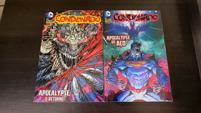 Superman Condenado 1 e 2 (Completo) - DC Comics - HQ Panini