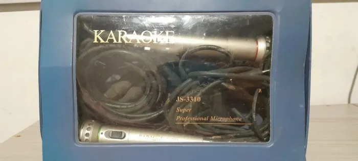 Microfone Karaokê JS-3310 - Super Professional