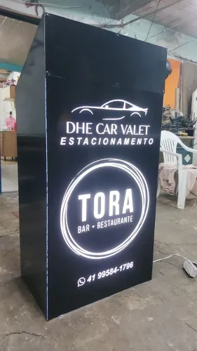 Letreiros - Acm para Revestimento em Lojas, casas e Comércios - Placas - Comunicação visu