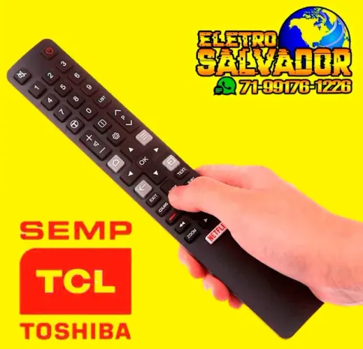 Controle Remoto Smart Tv TCL