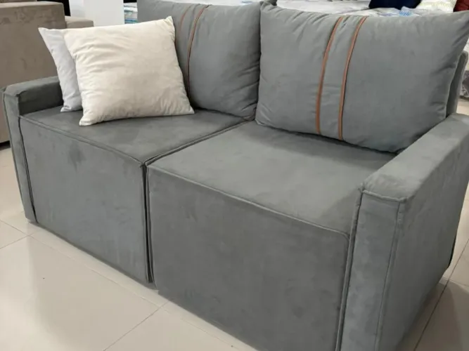 SOFA MODULAR PRÁTICO E CONFORTÁVEL 1,5M
