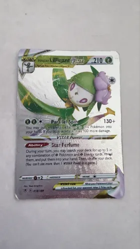 Carta Pokémon Hisuian Lilligant VSTAR (nº 018/189)