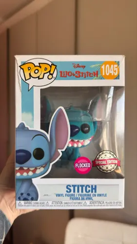 Funko Pop! Disney Lilo & Stitch 1045 Exclusivo Flocked