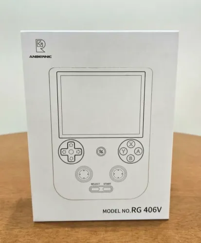 Anbernic RG 406v novo lacrado + sd 128gb