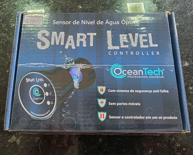 Sensor de nível óptico para aquario