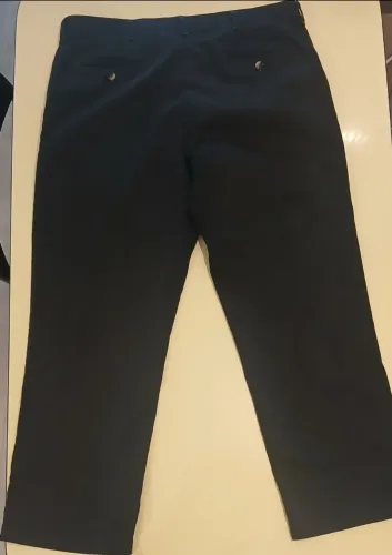 Calça masculina baggy em sarja , tam. GG
