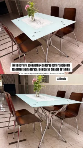 Mesa de Vidro