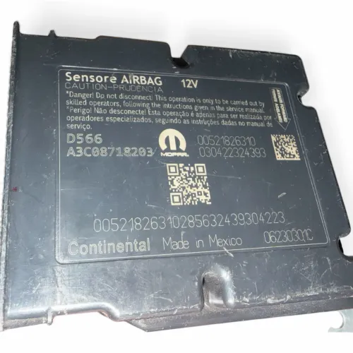 Modulo Airbag Original Mopar Codigo 00521826310 Sem Colisão