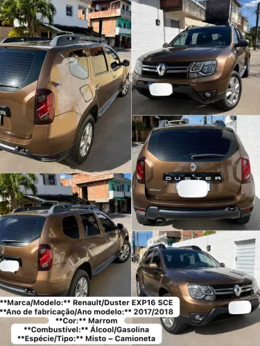 Renault Duster Expression 1.6 Hi-flex 16V Mec. 2018