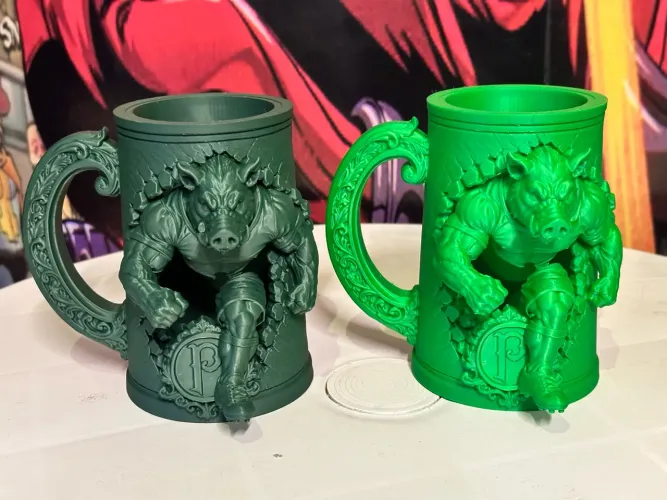 Porta latas monster palmeiras 3d