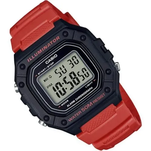Relógio Casio Unissex Digital W-218h-4bvdf