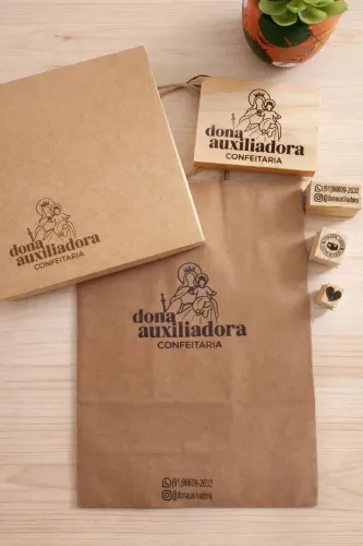 Carimbo Personalizado para Embalagem