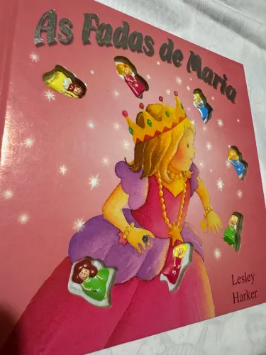 Livro infantil antigo As Fadas de Maria
