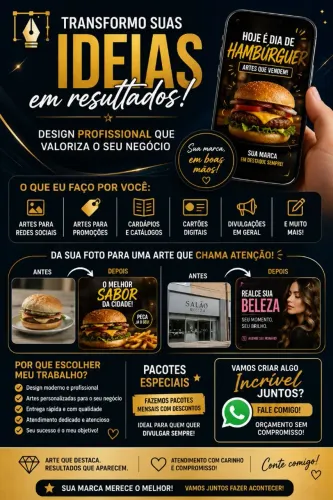 Design de Artes Para Divulgação!