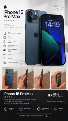 iPhone 15 pro Max 256gb