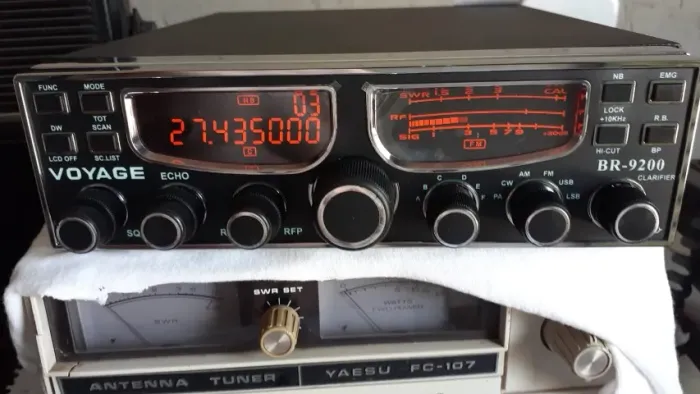 Radio Voyager BR9200 novo na cx, homologado