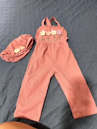 Roupa infantil macacão veste até 1 ano e 8 meses