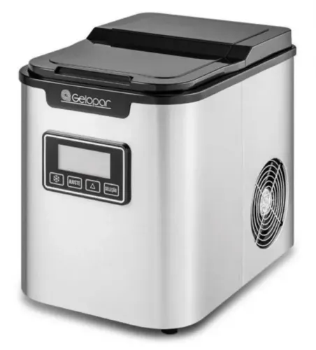 Máquina de Gelo Portátil Gelopar GMGD-15 Inox 12kg/dia - Menos de 1 ano, com NF