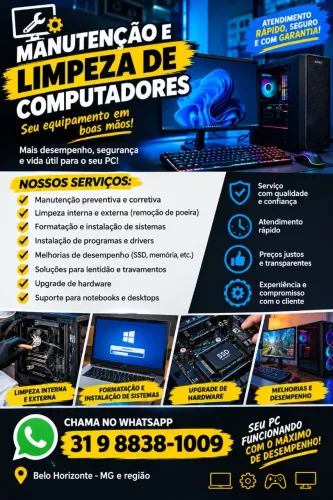 MANUTENÇÃO DE COMPUTADORES