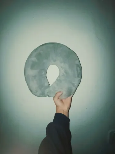 Almofada de Pescoço para Viagem Ergonômica Soft<br>