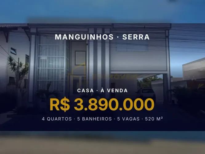 Manguinhos Espera por Você: Linda Casa em Condomínio com Acesso à Praia!