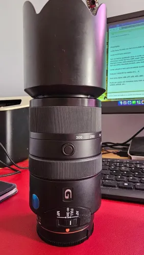 Lente Sony 70-300 mm F4.5-5.6 G SSM (SAL70300G) Full-Frame, Montagem A-Mount