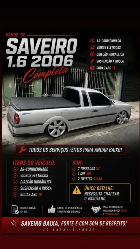 Volkswagen Saveiro 1.6 MI/ 1.6mi City Total Flex 8V 2006