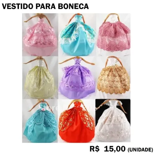 Vestido para Boneca